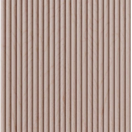 Designs Of Distinction 1" Double Bead Tambour - Hard Maple (12"W x 96"L) 011296105HM1